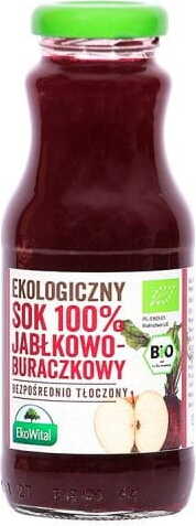 Jus de pomme et betterave 100% BIO 250 ml EKOWITAL