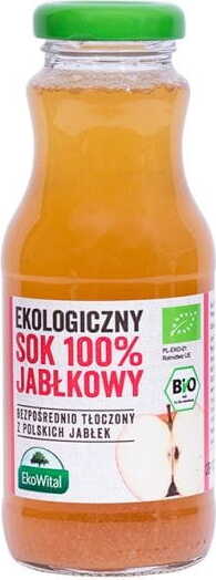 Jus de pomme 100% BIO 250 ml EKOWITAL