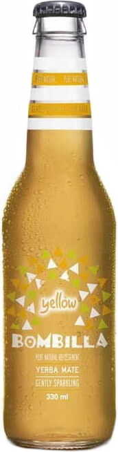 Bombilla jaune yerba maté légèrement pétillant 330 ml DRINK2ME