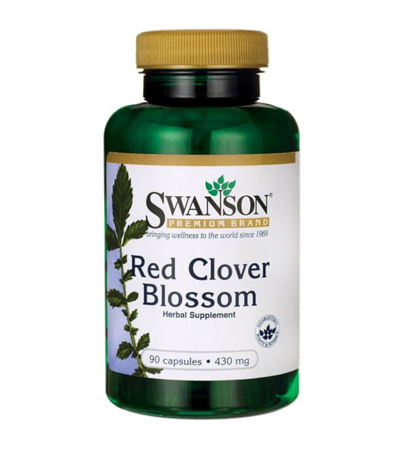 Trèfle rouge 430mg fleur de trèfle rouge et herbe 90 gélules SWANSON