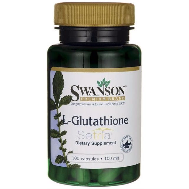 L-glutathion setria 100mg 100 gélules SWANSON