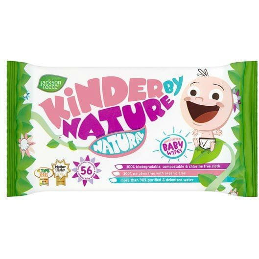 Lingettes bébé hydratantes non parfumées 56 pièces - JACKSON REECE