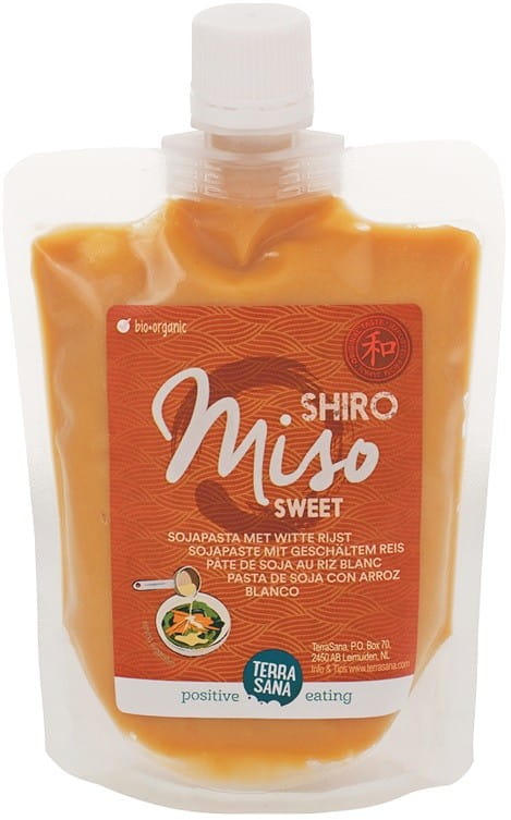 Miso shiro sweet (pâte de soja au riz blanc) BIO 250 g - TERRASANA