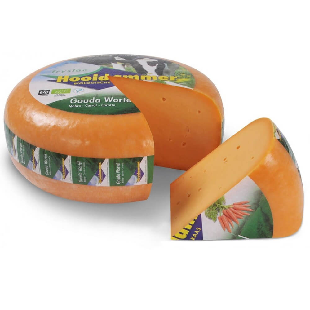 Fromage affiné aux carottes 50% MG BIO 45 kg - HOOIDAMMER