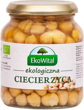 Pois chiches en saumure BIO 350 g / 215 g EKOWITAL
