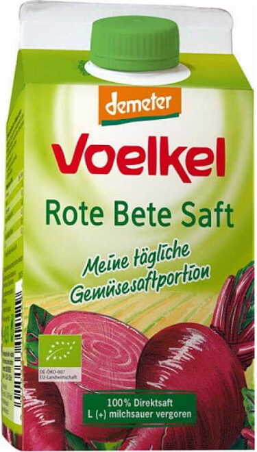 Jus de betterave aigre BIO demeter 500ml VOELKEL