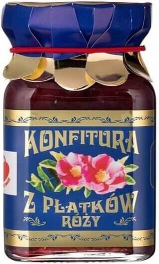 Confiture de pétales de rose 220 g POLSKA RÓŻA