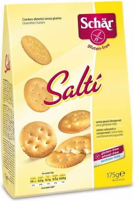 Crackers salés Salti 175g sans gluten SCHÄR