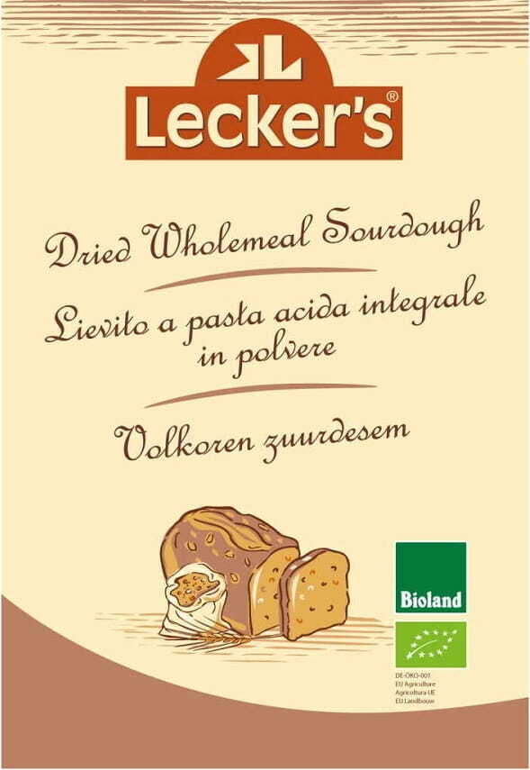 Levain de seigle pour pain BIO 30 g LECKER'S