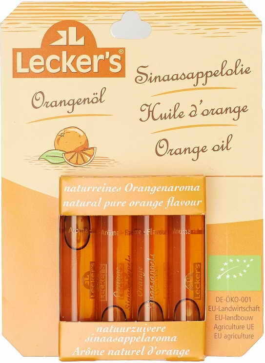 Arôme Orange BIO 4x2 ml LECKER'S