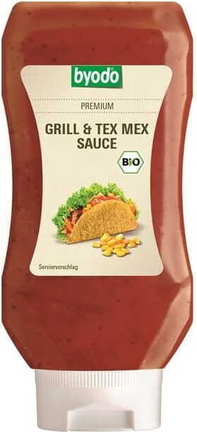 Grill & sauce tex mex sans gluten BIO 300 ml BYODO