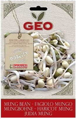 Graines pour la germination des haricots mungo BIO 90 g GEO