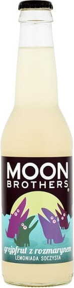 Pamplemousse limonade juteuse au romarin 330 ml MOON BROTHERS