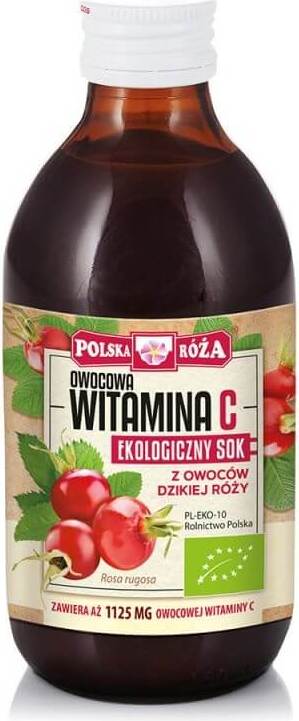 Jus d'églantier Vitamine C BIO 250 ml POLISH ROSE