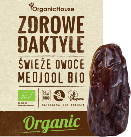 Dattes Medjool fraîches sans gluten BIO 280 g - ORGANICHOUSE