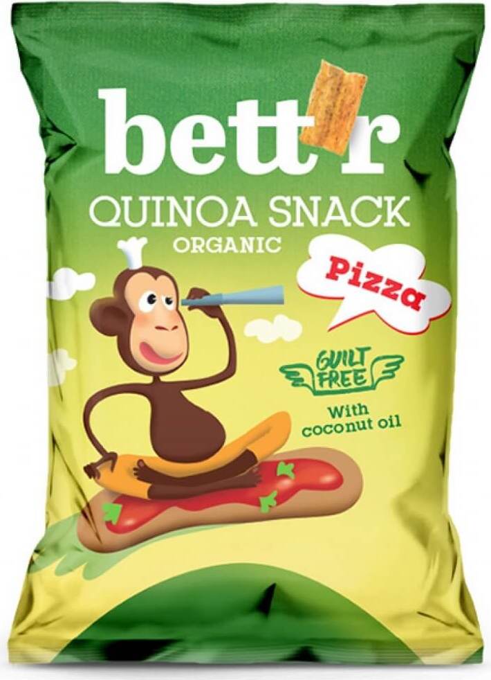 Chips de quinoa pizza sans gluten BIO 50 g BETTR