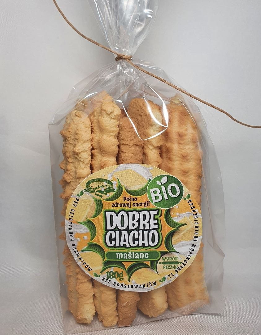 Sablés au beurre BIO 180 g - CONFISERIE ZANIEWICZ