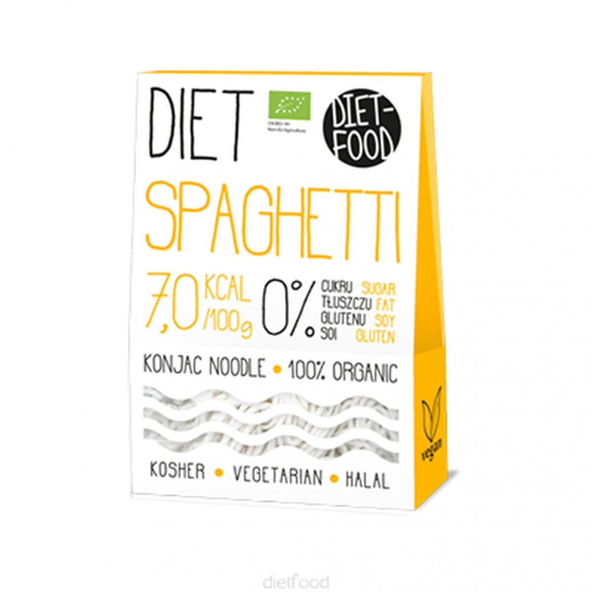 Pâtes spaghetti shirataki sans gluten BIO 300 g DIET - FOOD