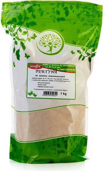 Pectine pour confitures allégées en sucre 1 kg AGNEX