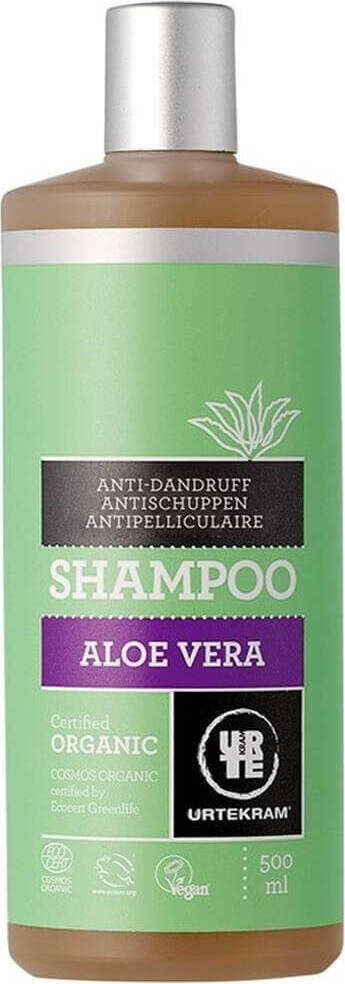Shampooing antipelliculaire à l'aloès BIO 500 ml URTEKRAM