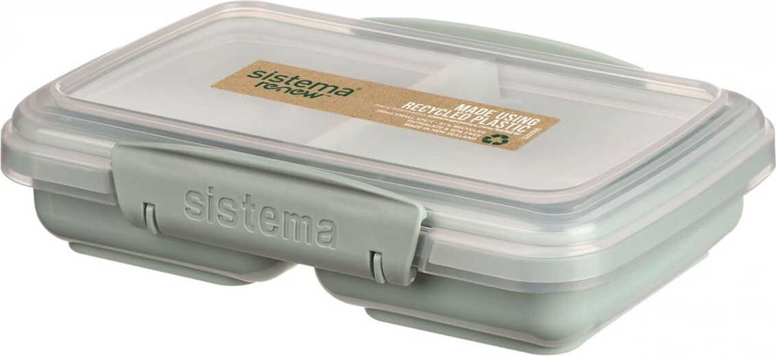 Boîte à lunch double menthe 350 ml - SISTEMA