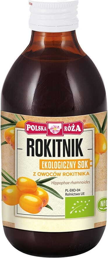 Jus de fruit d'argousier BIO 250 ml - POLISH ROSE