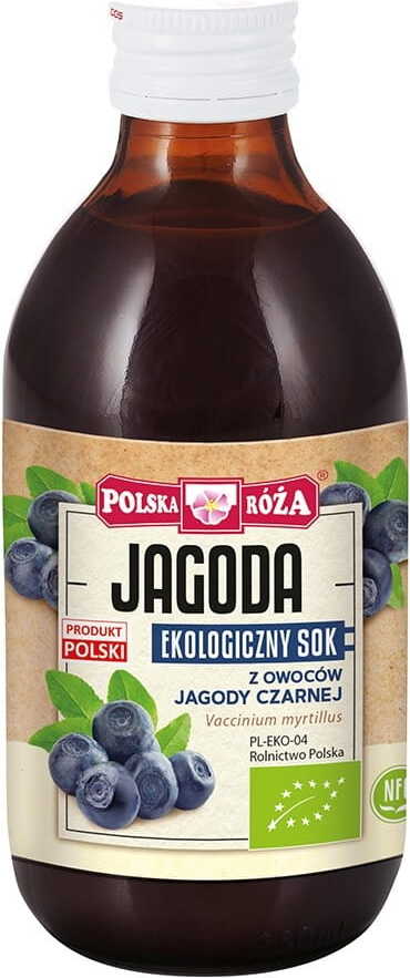 Jus de myrtille BIO 250 ml - POLSKA RÓŻA