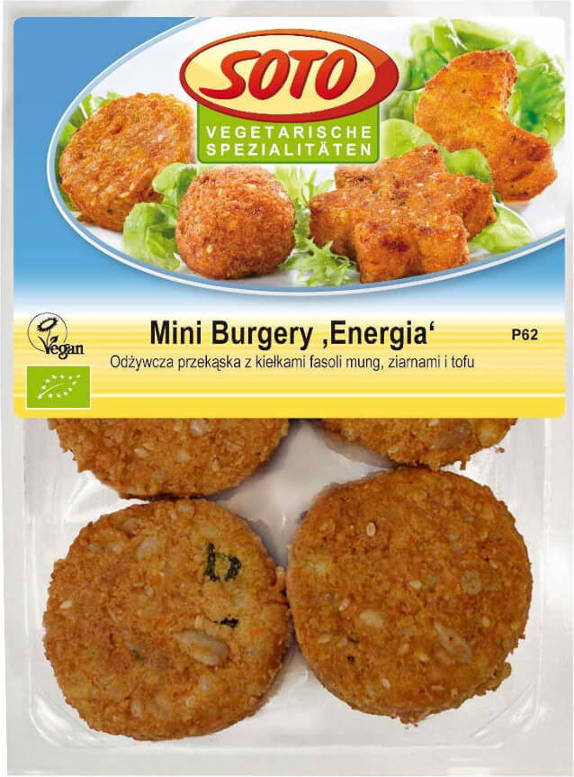 Mini burgers BIO énergie 250 g SOTO