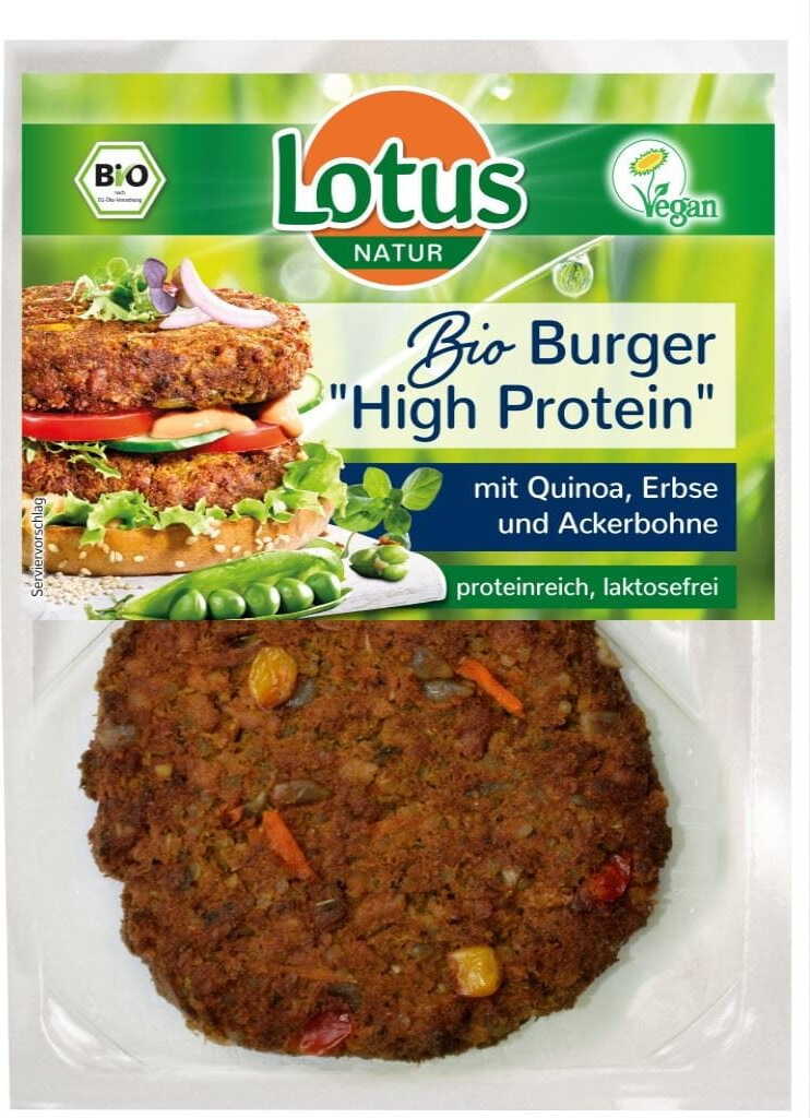 Burgers de légumes au quinoa BIO 150 g - LOTUS