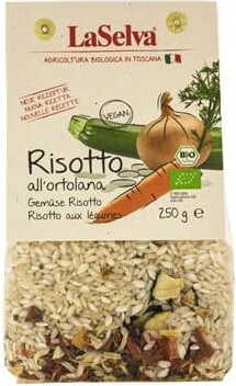 Risotto aux légumes BIO 250 g LASELVA