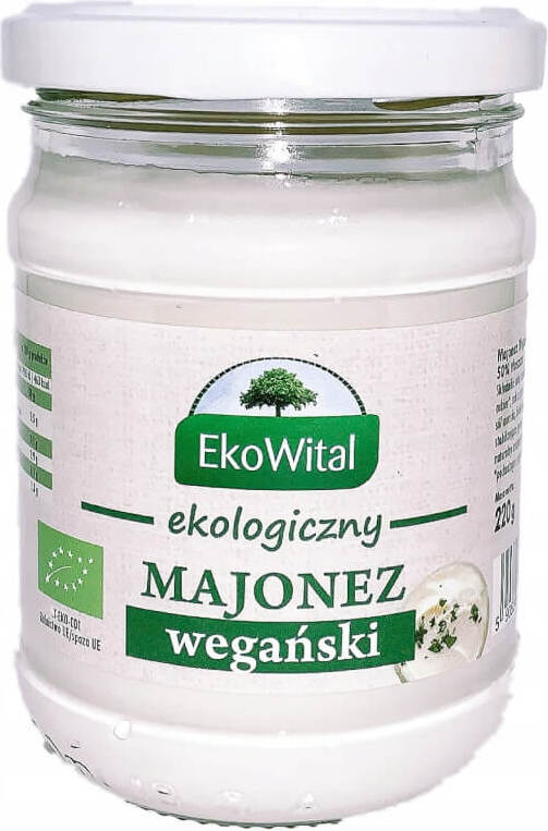 Mayonnaise végétalienne BIO 220 g EKOWITAL