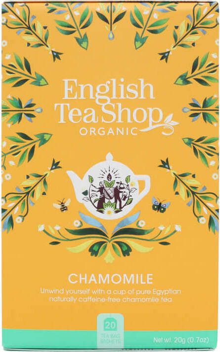 Thé à la camomille 20x1 g BIO 20 g ENGLISH TEA SHOP