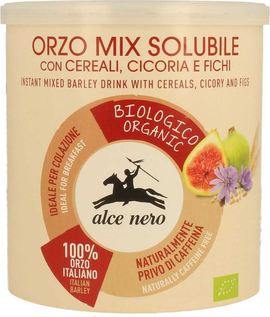 Café aux céréales à la chicorée et aux figues BIO 125 g - ALCE NERO