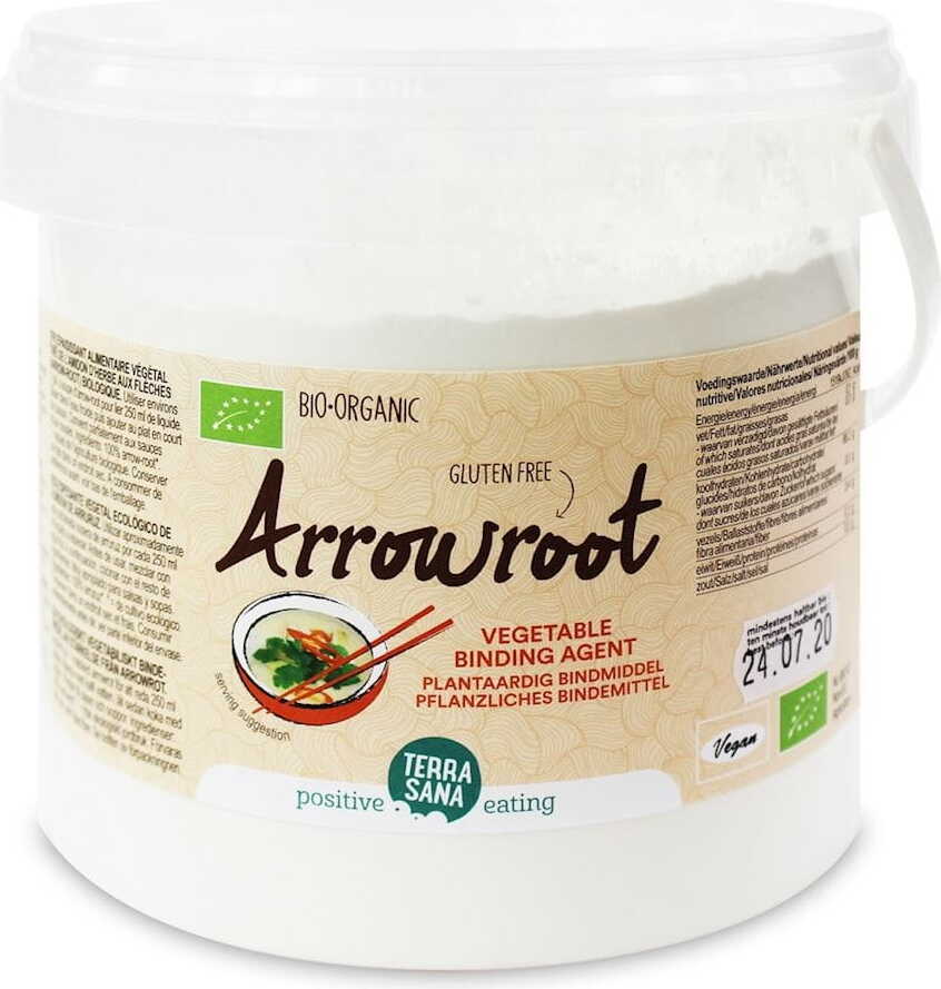 Maranta - amidon de racine sans gluten BIO 800 g - HORECA (TERRASANA)