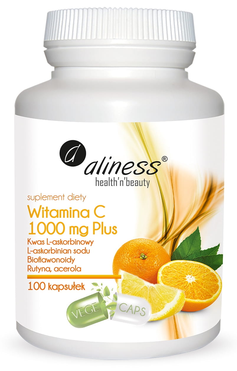 Vitamine C 1000mg plus 100 gélules végécaps ALINESS