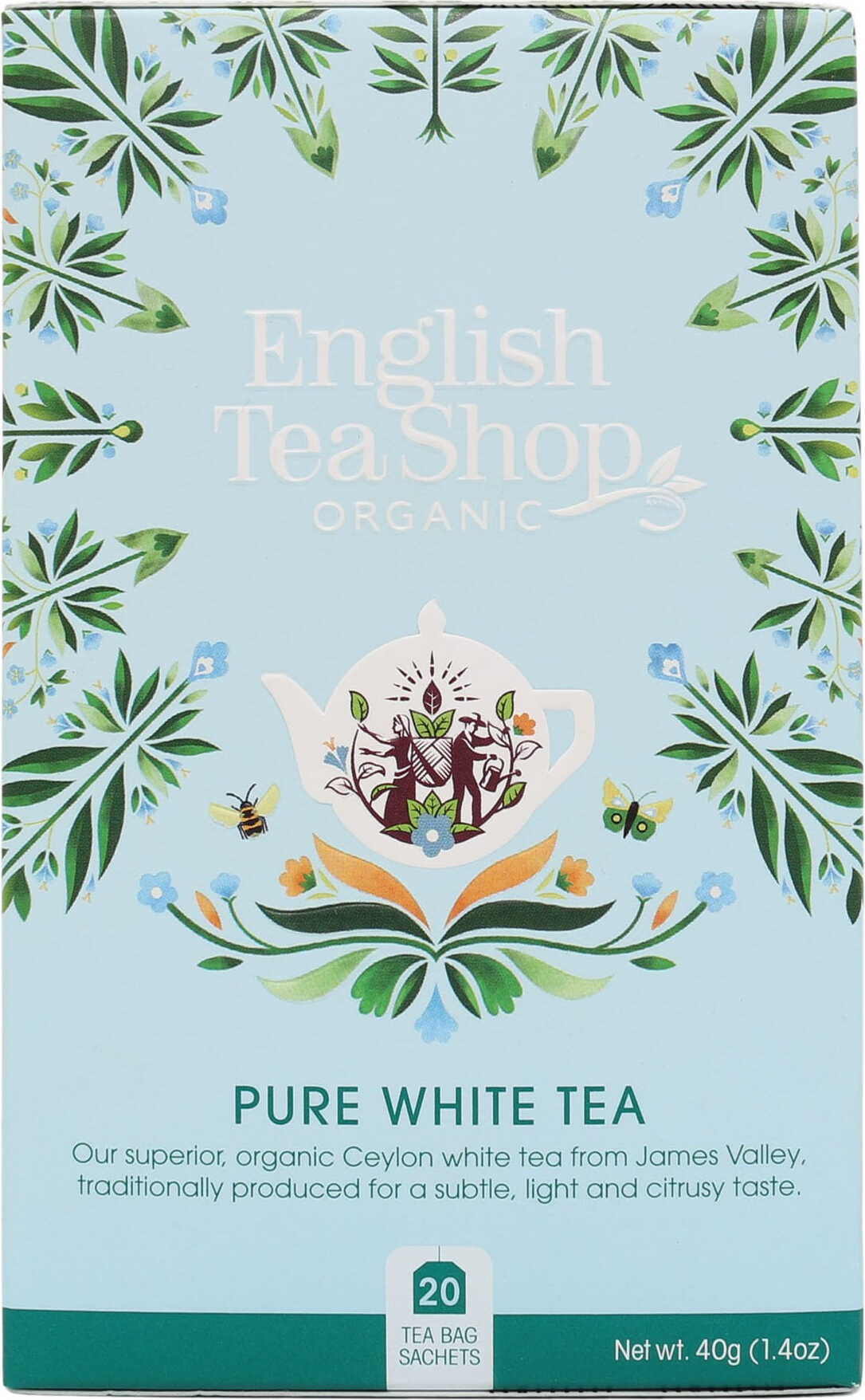 Thé blanc 20x2 g BIO 40 g ENGLISH TEA SHOP