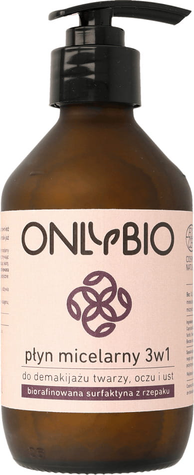 Démaquillant micellaire 3en1 250 ml - UNIQUEMENT BIO