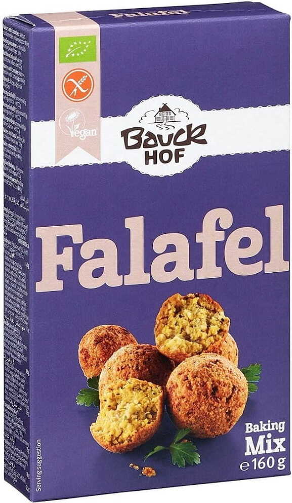 Mélange de falafels sans gluten BIO 160 g - BAUCK HOF