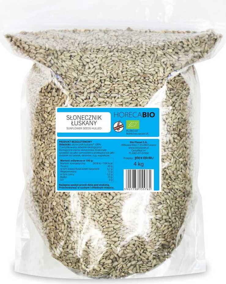 Graines de tournesol décortiquées BIO 4 kg - HORECA