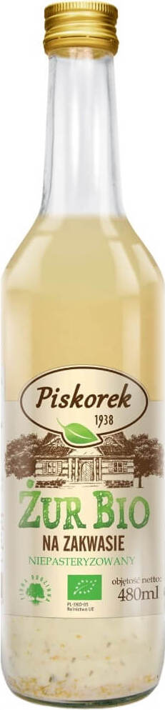 Crème sure au levain BIO 480 ml - PISKOREK