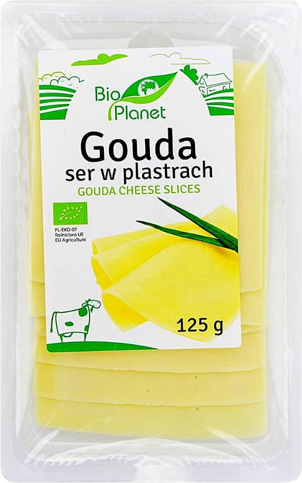 Gouda, tranches 125 g - BIO PLANET