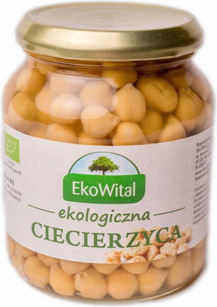 Pois chiches en saumure BIO 680 g / 415 g EKOWITAL