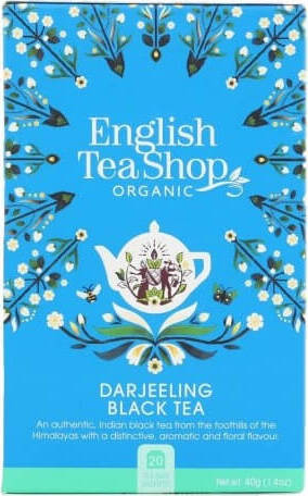 Thé noir Darjeeling (20x2) BIO 40 g ENGLISH TEA SHOP