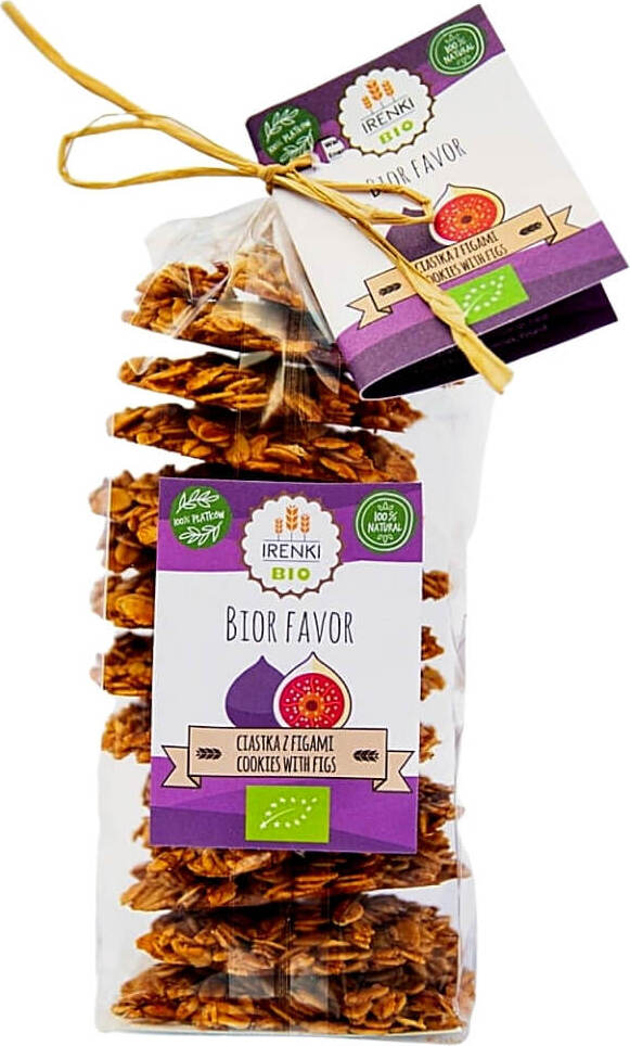 Galettes d'avoine aux figues BIO 150 g - IRENKI