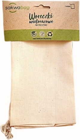 Sac en coton réutilisable pour pain - SAKWABAG