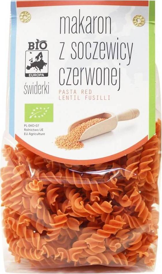 Pâtes de lentilles rouges BIO 250 g - BIO EUROPA