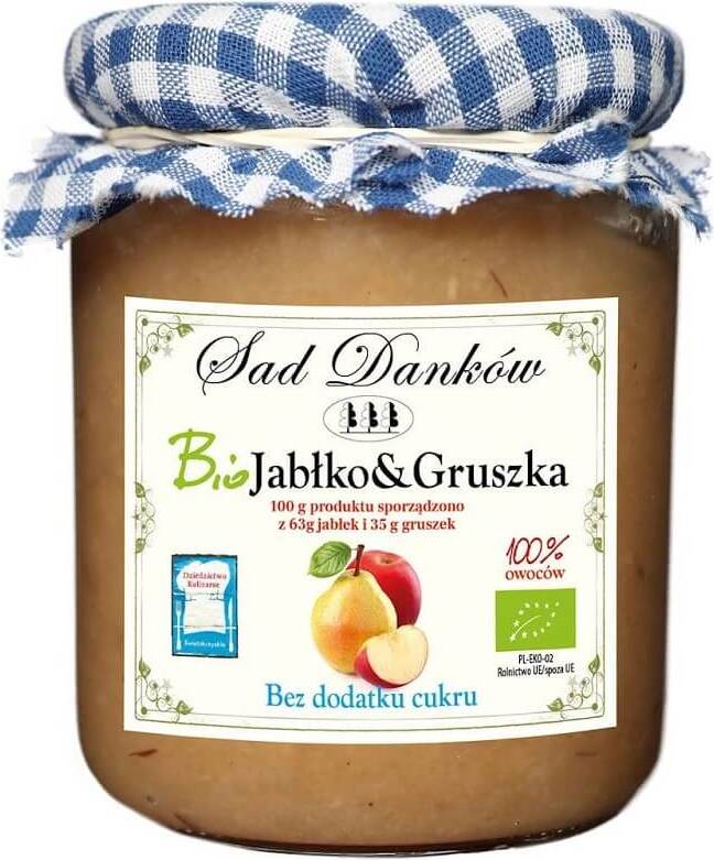 Pomme - poire BIO 260 g - SAD DANKÓW