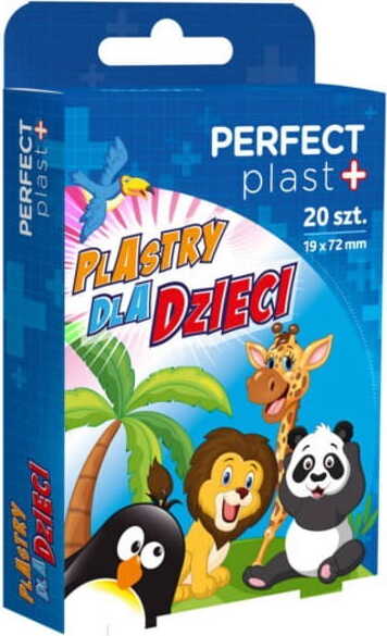 Pansement avec pansement zoo enfants set 20 pcs - PERFECT PLAST