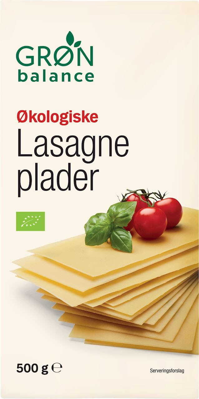 Pâtes (semoule) lasagnes BIO 500 g - GRON BALANCE