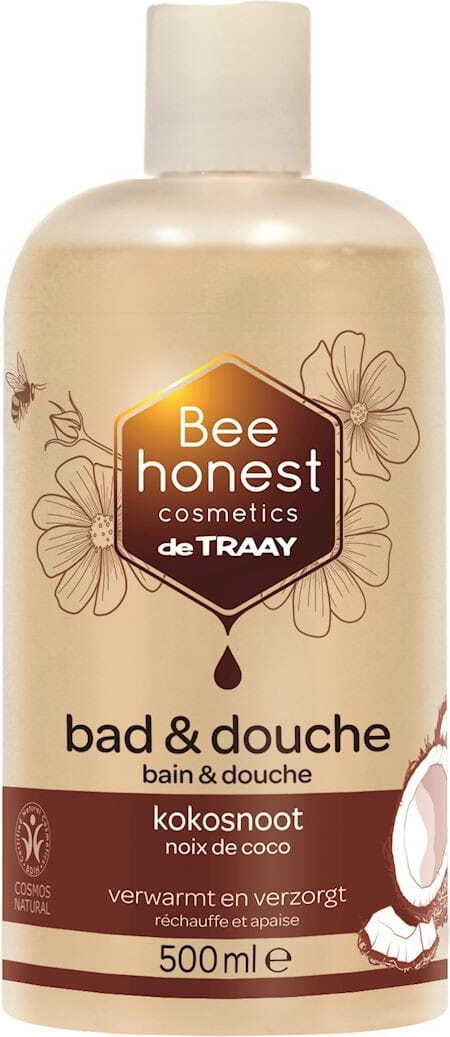 Gel douche et bain chauffant coco eco 500 ml - BEE HONEST
